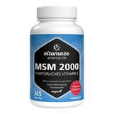 Produktbild MSM 2000 + Vitamin C Acerola Extrakt Tabletten