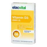 Produktbild Elacvital Vitamin D3 2000 I.E. Filmtabletten