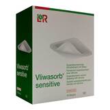 Produktbild Vliwasorb sensitive 12,5x12,5 cm superabsorb.Wundv