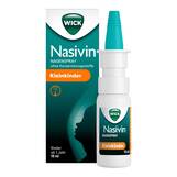 Abbildung: WICK Nasivin Nasenspray oK Kleinkinder 0,25 mg / ml Nasenspray, 10 ml PZN 19524042