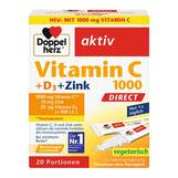Produktbild Doppelherz Vitamin C 1000 + D3 + Zink Direct Pellets