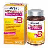 Abbildung: Vitamin B12 Hevert 500 µg Duo Aktiv Lutschtabletten Lutschtabletten, 180 St PZN 19636947