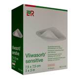 Produktbild Vliwasorb sensitive 7,5x7,5 cm superabsorb.Wundv.