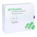 Produktbild Mepilex 10x10 cm Schaumverband
