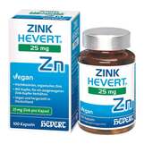 Produktbild Zink Hevert 25 mg Kapseln