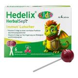Abbildung: Hedelix Herbalsept Immun Lutscher Kids Bonbons, 6 St PZN 19927403