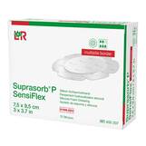 Produktbild Suprasorb P Sensiflex multisite border 7,5x9,5cm
