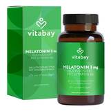 Produktbild Melatonin Hochdosiert 3 mg + Vitamin B6 vegan Lut.
