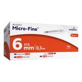 Produktbild Micro-Fine Insulinspritze 0,3 ml U100 6 mm