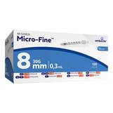 Produktbild Micro-Fine Insulinspritze U100 0,3x8 mm