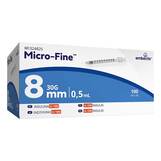 Produktbild Micro-Fine Insulinspritze U100 8 mm