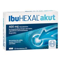 Ibuhexal akut 400 Filmtabletten Ibuhexal akut 400 Filmtabletten