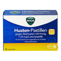 WICK Husten Pastillen gegen Reizhusten WICK Husten Pastillen gegen Reizhusten