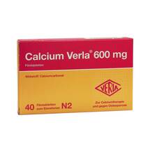 Calcium Verla 600 mg Filmtabletten Calcium Verla 600 mg Filmtabletten