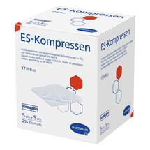 ES-Kompressen steril 5x5 cm 8fach ES-Kompressen steril 5x5 cm 8fach