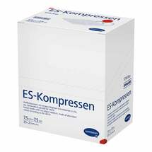 ES-Kompressen steril 7,5x7,5 cm 8fach ES-Kompressen steril 7,5x7,5 cm 8fach