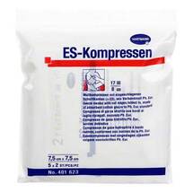ES-Kompressen steril 7,5x7,5 cm 8fach ES-Kompressen steril 7,5x7,5 cm 8fach
