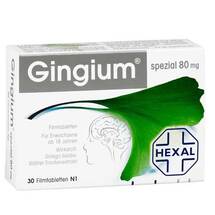 Gingium spezial 80 Filmtabletten Gingium spezial 80 Filmtabletten