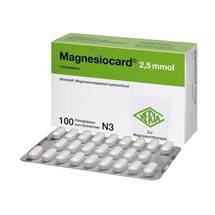Magnesiocard 2,5 mmol Filmtabletten Magnesiocard 2,5 mmol Filmtabletten