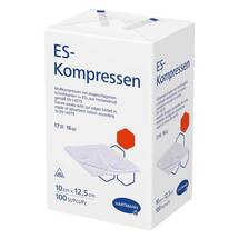 ES-Kompressen unsteril 10x12,5 cm 16fach ES-Kompressen unsteril 10x12,5 cm 16fach