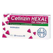 Cetirizin Hexal Filmtabletten bei Allergien Cetirizin Hexal Filmtabletten bei Allergien