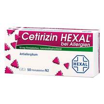 Cetirizin Hexal Filmtabletten bei Allergie Cetirizin Hexal Filmtabletten bei Allergie
