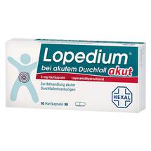 Lopedium akut bei akutem Durchfall Hartkapseln Lopedium akut bei akutem Durchfall Hartkapseln