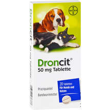 Droncit Tabletten für Hunde / Katzen Droncit Tabletten für Hunde / Katzen