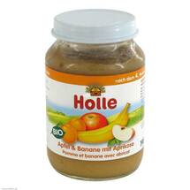 Holle Apfel & Banane mit Aprikose Holle Apfel & Banane mit Aprikose