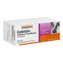 Cetirizin ratiopharm b.Allergie 10 mg Filmtabletten Cetirizin ratiopharm b.Allergie 10 mg Filmtabletten