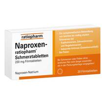 Naproxen ratiopharm Schmerztabletten Filmtabletten Naproxen ratiopharm Schmerztabletten Filmtabletten
