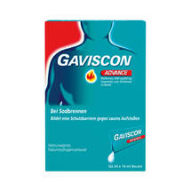 Gaviscon Advance Pfefferminz Suspension Gaviscon Advance Pfefferminz Suspension