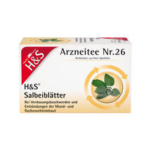 H&S Salbeiblätter Tee Filterbeutel H&S Salbeiblätter Tee Filterbeutel