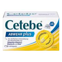Cetebe Abwehr plus Vitamin C + Vitamin D3 + Zink Kapseln Cetebe Abwehr plus Vitamin C + Vitamin D3 + Zink Kapseln