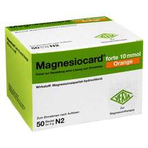 Magnesiocard forte 10 mmol Orange Pulver Magnesiocard forte 10 mmol Orange Pulver