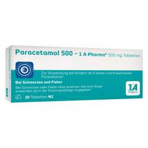 Paracetamol 500 1A Pharma Tabletten Paracetamol 500 1A Pharma Tabletten