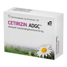 Cetirizin ADGC Filmtabletten Cetirizin ADGC Filmtabletten