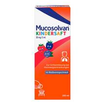 Mucosolvan Kindersaft 30 mg/5 ml Mucosolvan Kindersaft 30 mg/5 ml