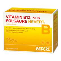Vitamin B12 Folsäure Hevert Ampulle -Paare Vitamin B12 Folsäure Hevert Ampulle -Paare