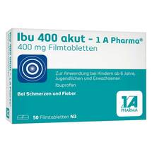 Ibu 400 akut 1A Pharma Filmtabletten Ibu 400 akut 1A Pharma Filmtabletten