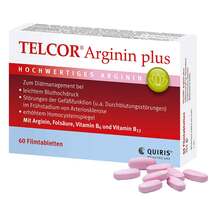 Telcor Arginin plus Filmtabletten Telcor Arginin plus Filmtabletten