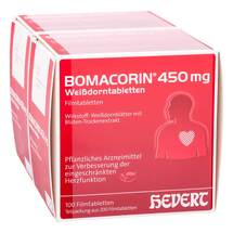 Bomacorin 450 mg Weißdorntabletten N Filmtabletten Bomacorin 450 mg Weißdorntabletten N Filmtabletten