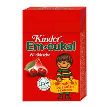 Kinder Em-eukal Hustenbonbons Wildkirsche zuckerhaltig Pocketbox Kinder Em-eukal Hustenbonbons Wildkirsche zuckerhaltig Pocketbox