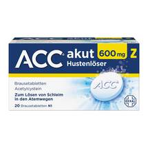 ACC akut 600 Z Hustenlöser Brausetabletten ACC akut 600 Z Hustenlöser Brausetabletten