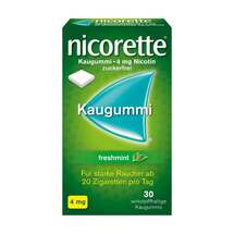 Nicorette Kaugummi 4 mg freshmint Nicorette Kaugummi 4 mg freshmint