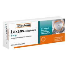 Laxans ratiopharm 5 mg magensaftresistent Tabletten Laxans ratiopharm 5 mg magensaftresistent Tabletten