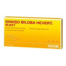 Ginkgo biloba Hevert Injekt Ampullen Ginkgo biloba Hevert Injekt Ampullen
