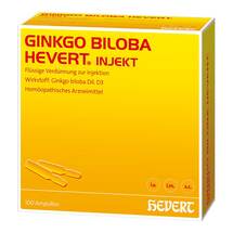 Ginkgo biloba Hevert Injekt Ampullen Ginkgo biloba Hevert Injekt Ampullen