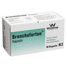 Bronchoforton magensaftresistente Kapseln Bronchoforton magensaftresistente Kapseln