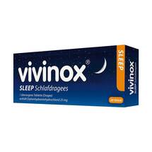 Vivinox Sleep Schlafdragees überzogene Tabletten Vivinox Sleep Schlafdragees überzogene Tabletten